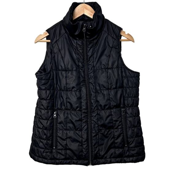 New York & Company Jackets & Blazers - New York & Company Black Puffer Vest Outerwear Women's size Medium NY & Co
